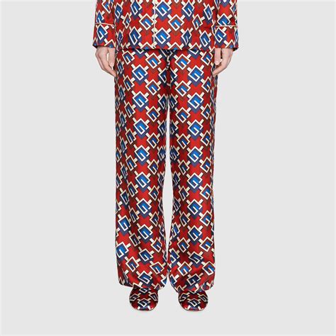 mens gucci pajamas|gucci pajama set.